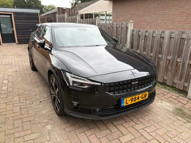 Polestar 2 Long Range Dual Motor Launch Edition 78kWh Perfor, Auto's, Gebruikt, Zwart, Origineel Nederlands, 408 pk