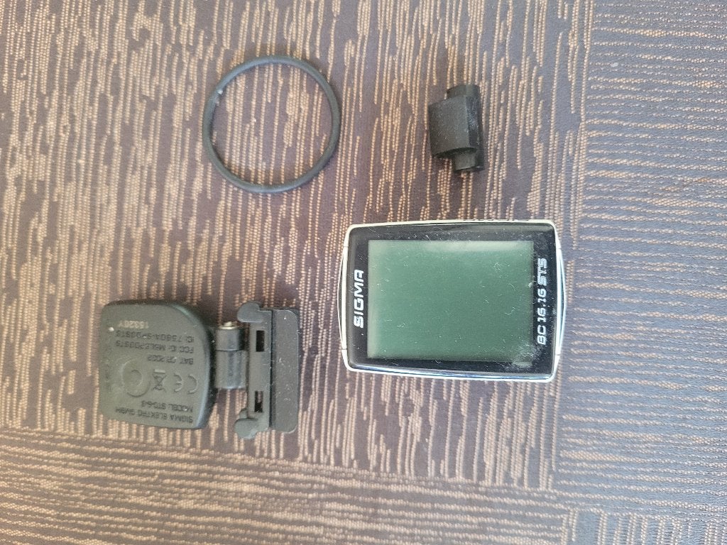 fietscomputer, Ophalen, Gebruikt
