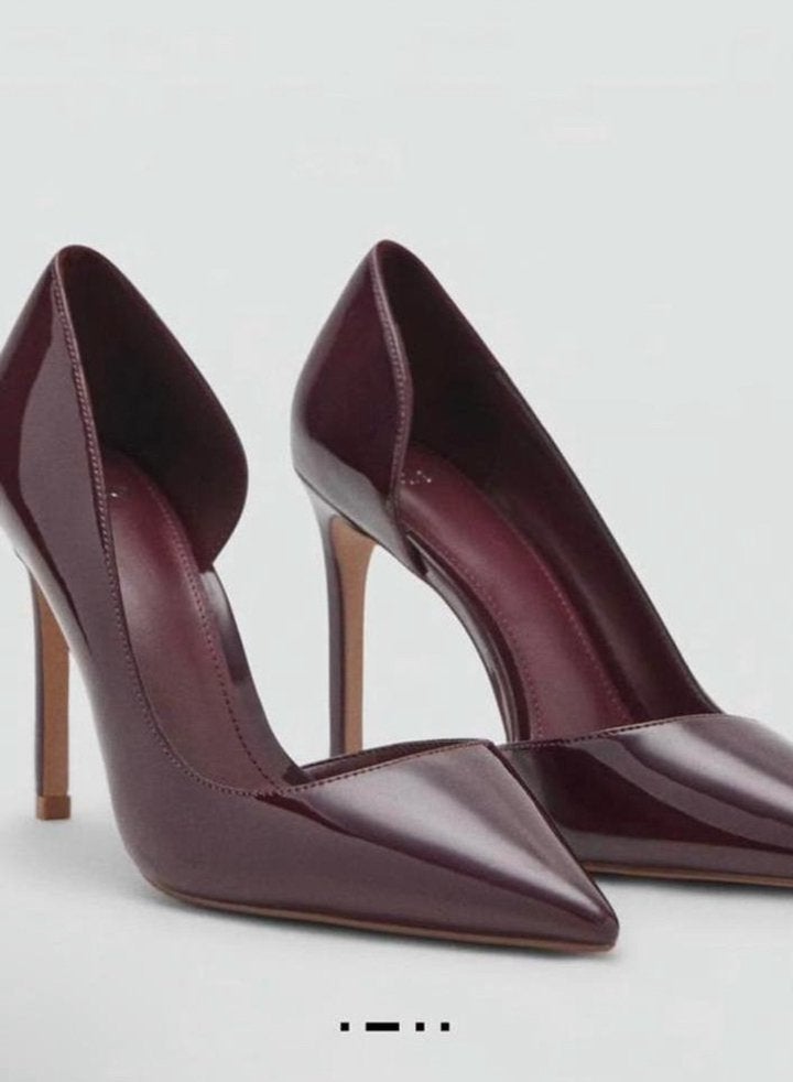 Burgundy Pumps Mango, Pumps, Nieuw, Ophalen of Verzenden, Rood