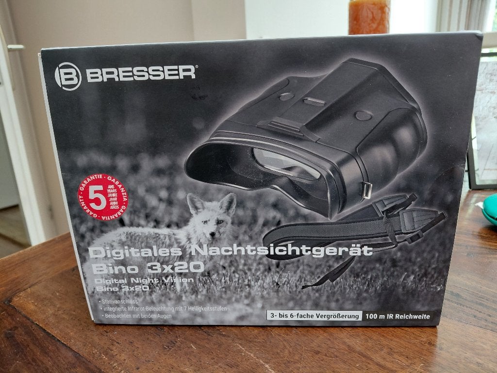 Infrarood nachtkijker Bresser, Ophalen, Minder dan 8x, Zo goed als nieuw, Overige typen