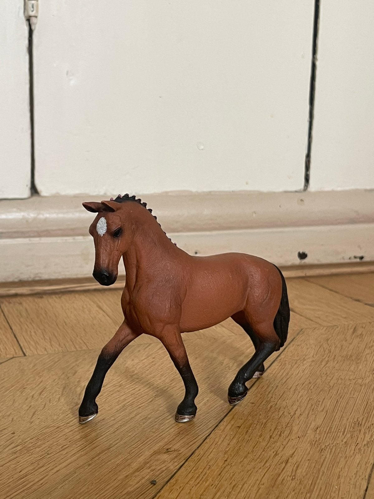 Dressuur schleich merrie, Verzenden, Zo goed als nieuw, Paard, Beeldje of Figuurtje