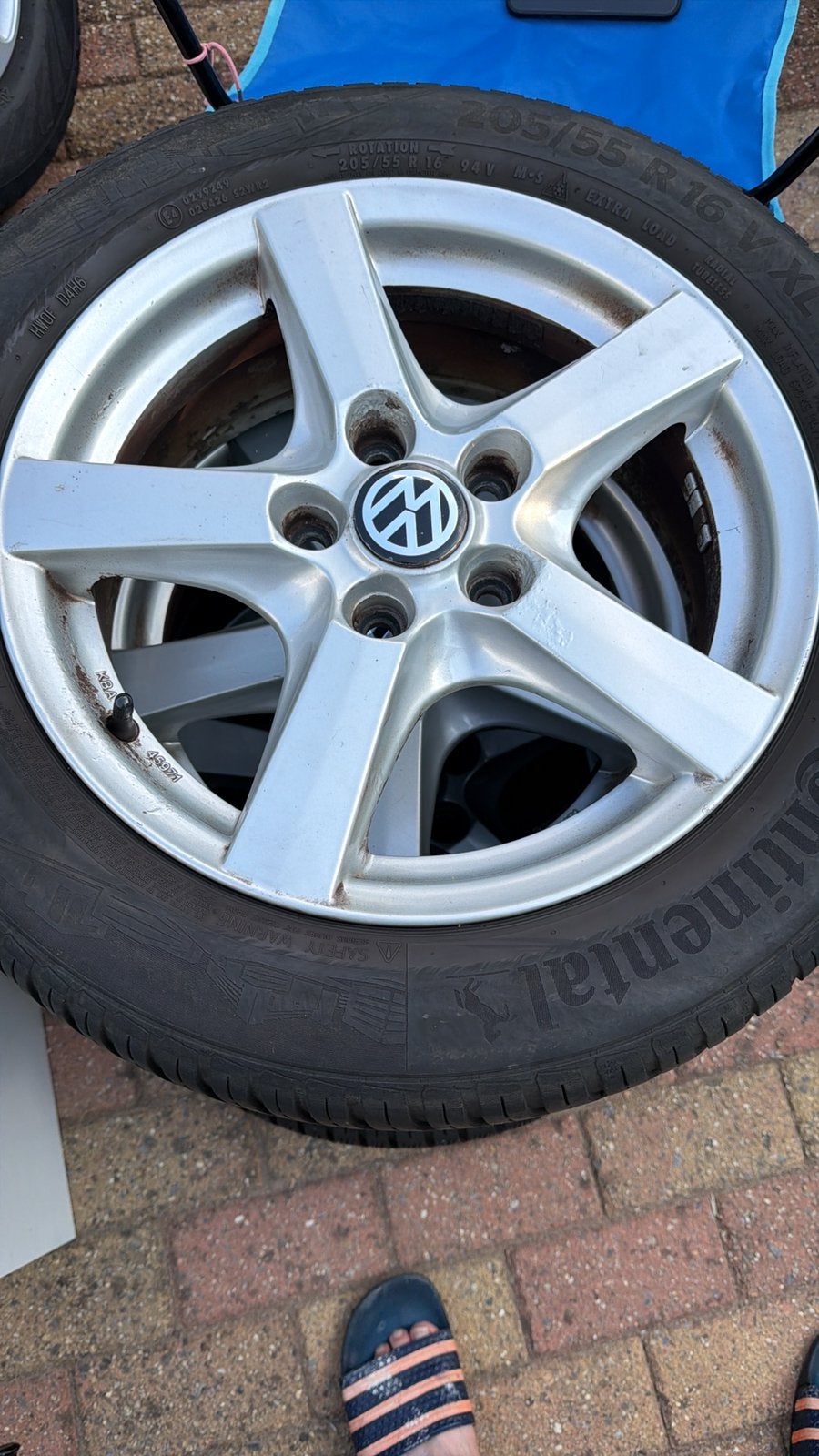 golf velgen en opel astra velgen, Auto-onderdelen, Banden en Velgen, 16 inch, 205 mm, Winterbanden, Ophalen of Verzenden