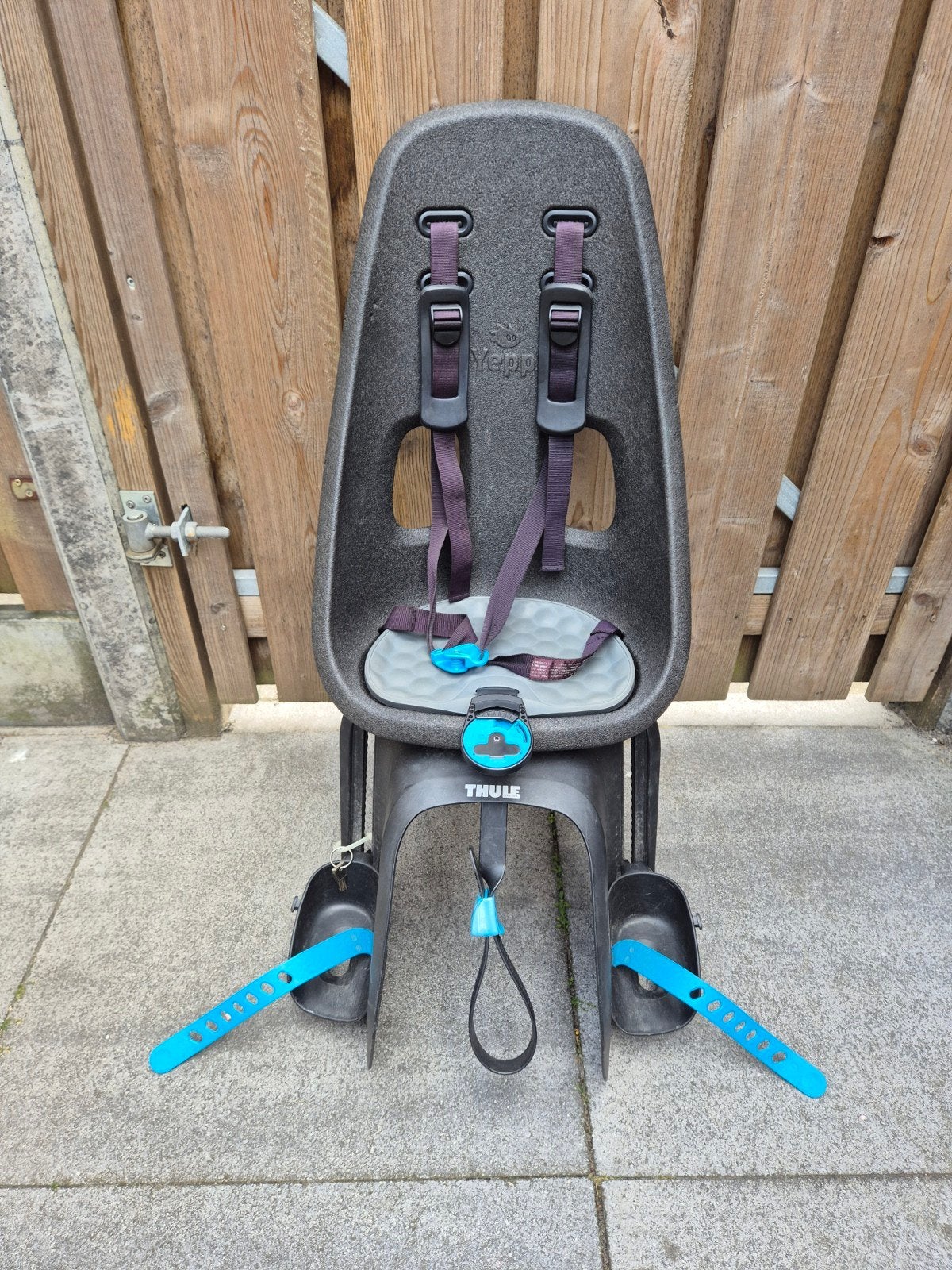 Thule fietsstoeltje, Ophalen