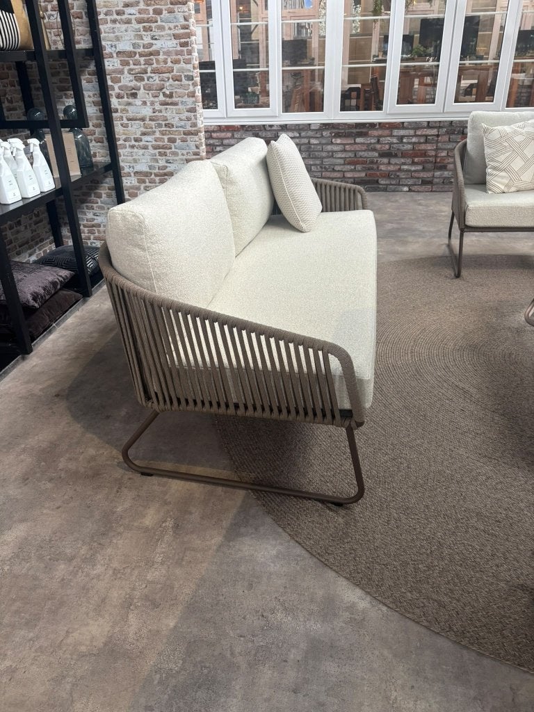Yoi | Loungeset Calera 4-delig | Showroommodel, Ophalen, 4 zitplaatsen, Aluminium, Loungeset