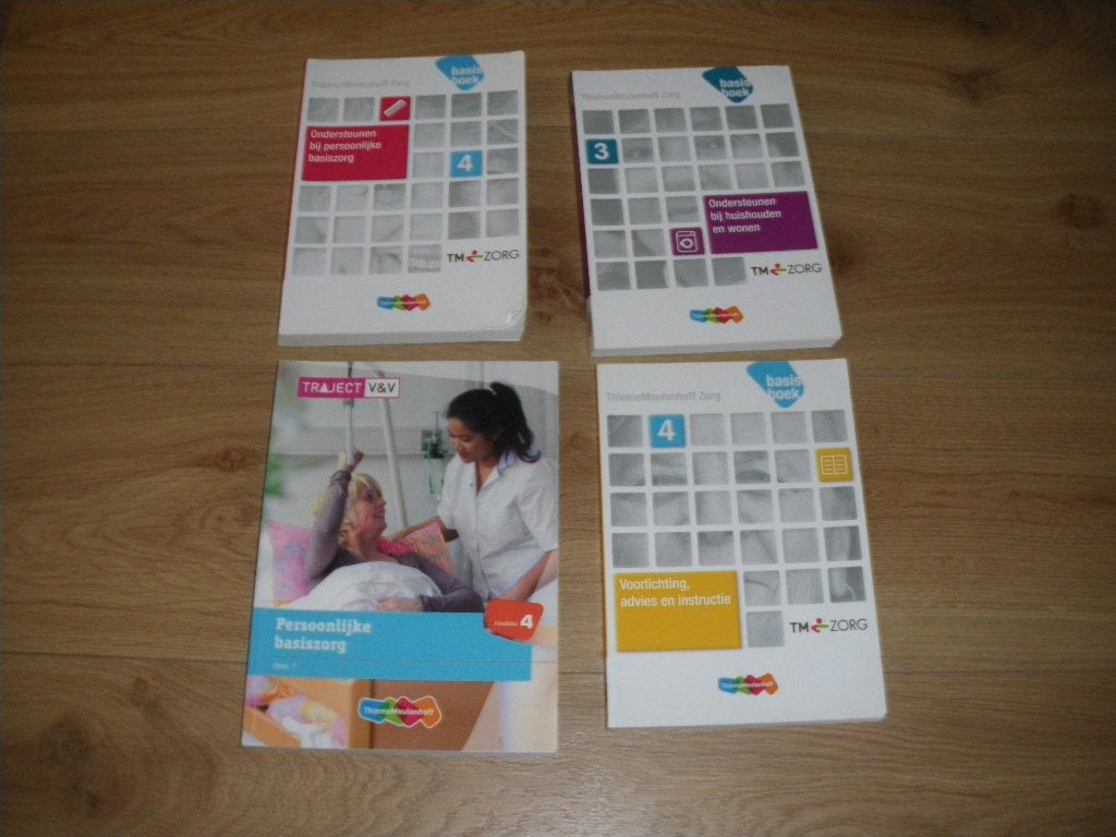 zgan 4 mbo studieboeken niveau 3 en 4 thieme meulenhoff, Ophalen of Verzenden, Alpha, Zo goed als nieuw, MBO