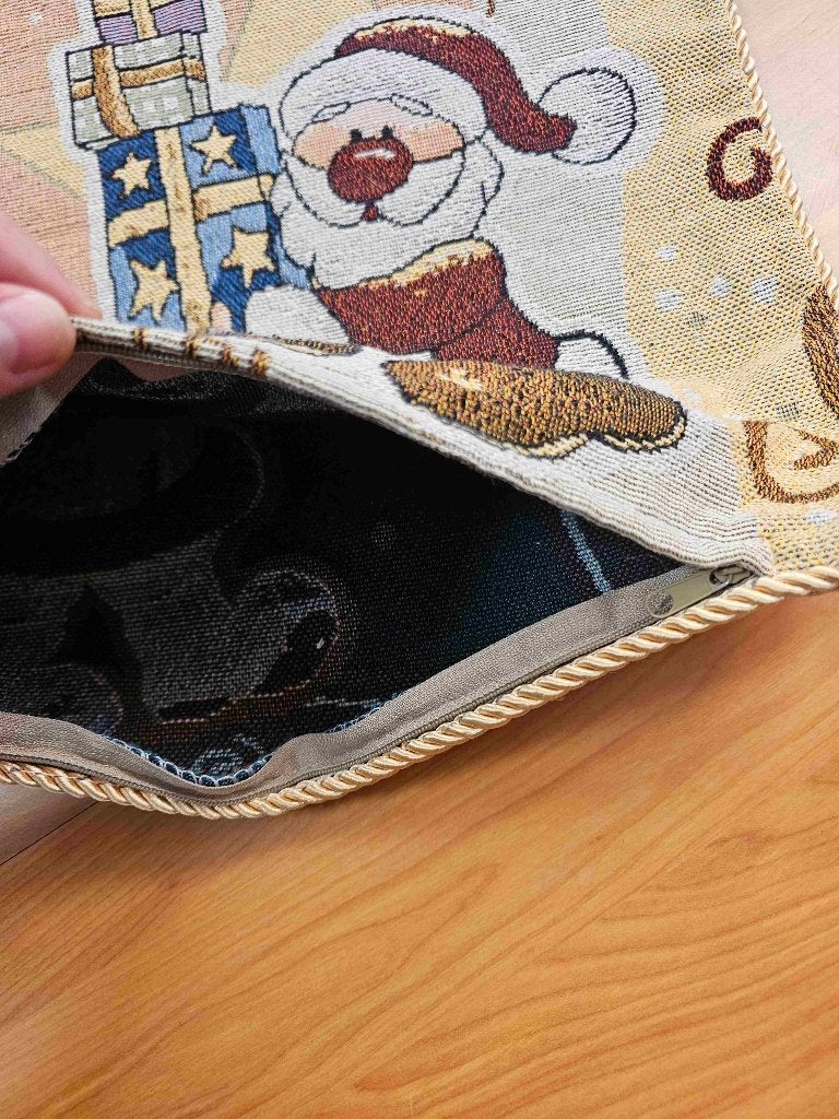 Kussen Kerstman 40/40 cm, Gebruikt, Overige kleuren, Etten-Leur, Vierkant