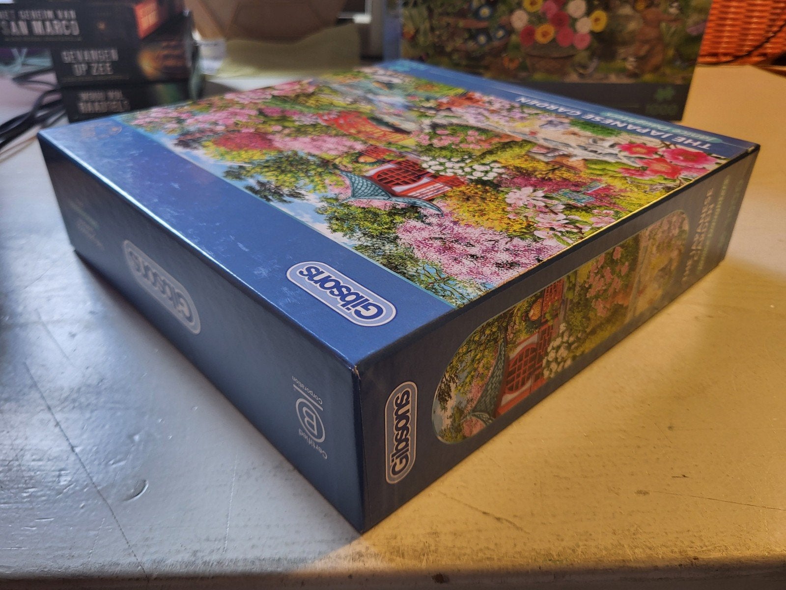 Foto 4 van gibsons puzzle 1000st japanese garden g6430 janice daughters