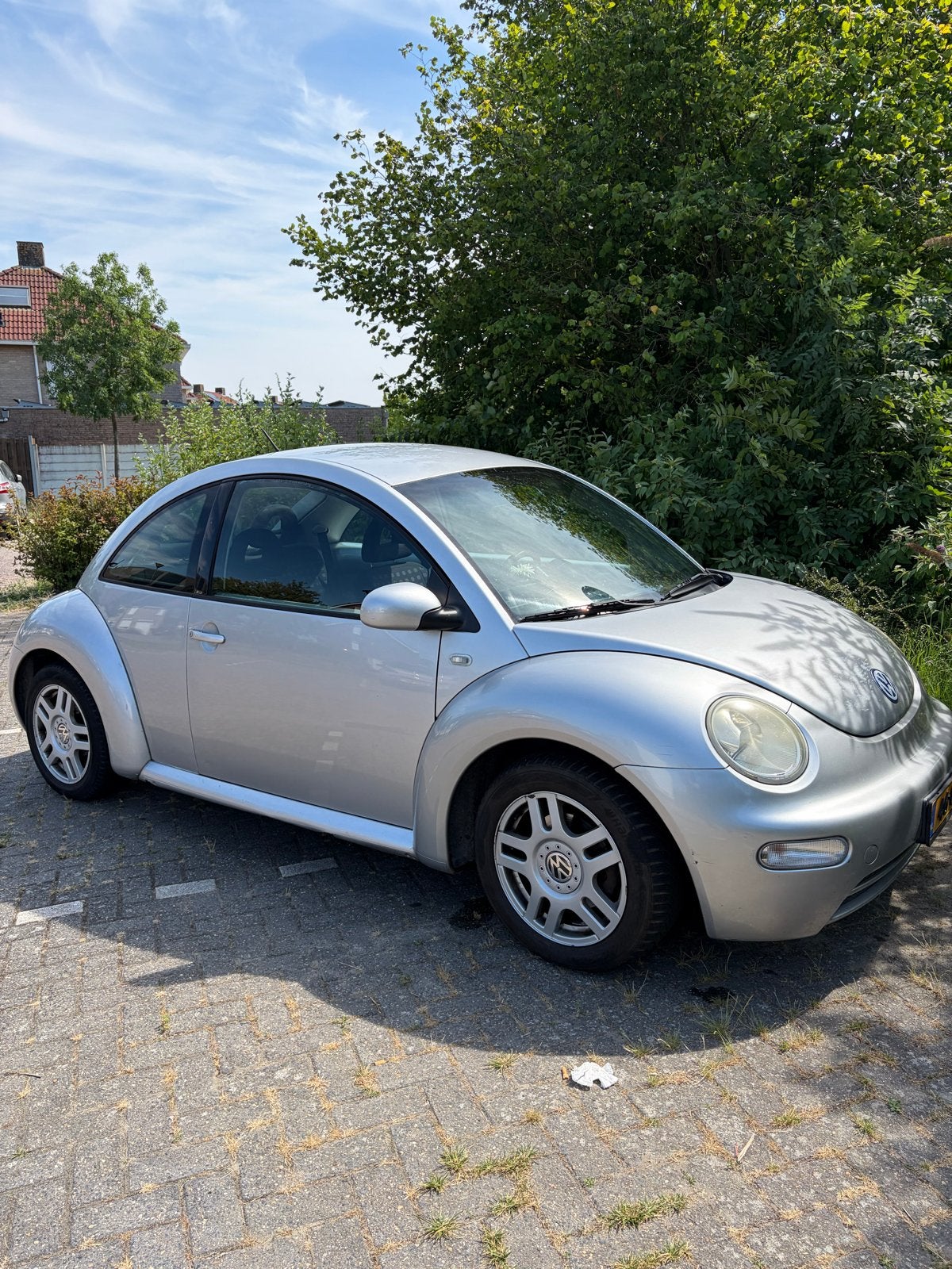 Volkswagen Beetle (Kever) 2.0 85KW 2001 Grijs, Auto's, Volkswagen, Voorwielaandrijving, 1203 kg, Beetle (Kever), 4 cilinders