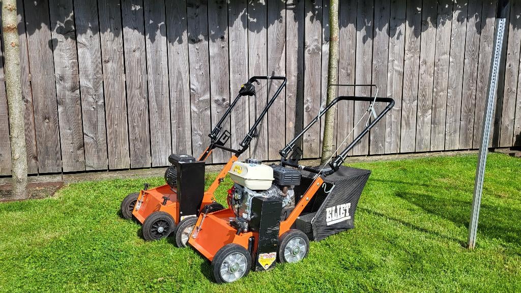 TE HUUR ** Verticuteermachine (benzine / elektr.) ** HUREN, Ophalen, Gebruikt, Benzine, Eliet