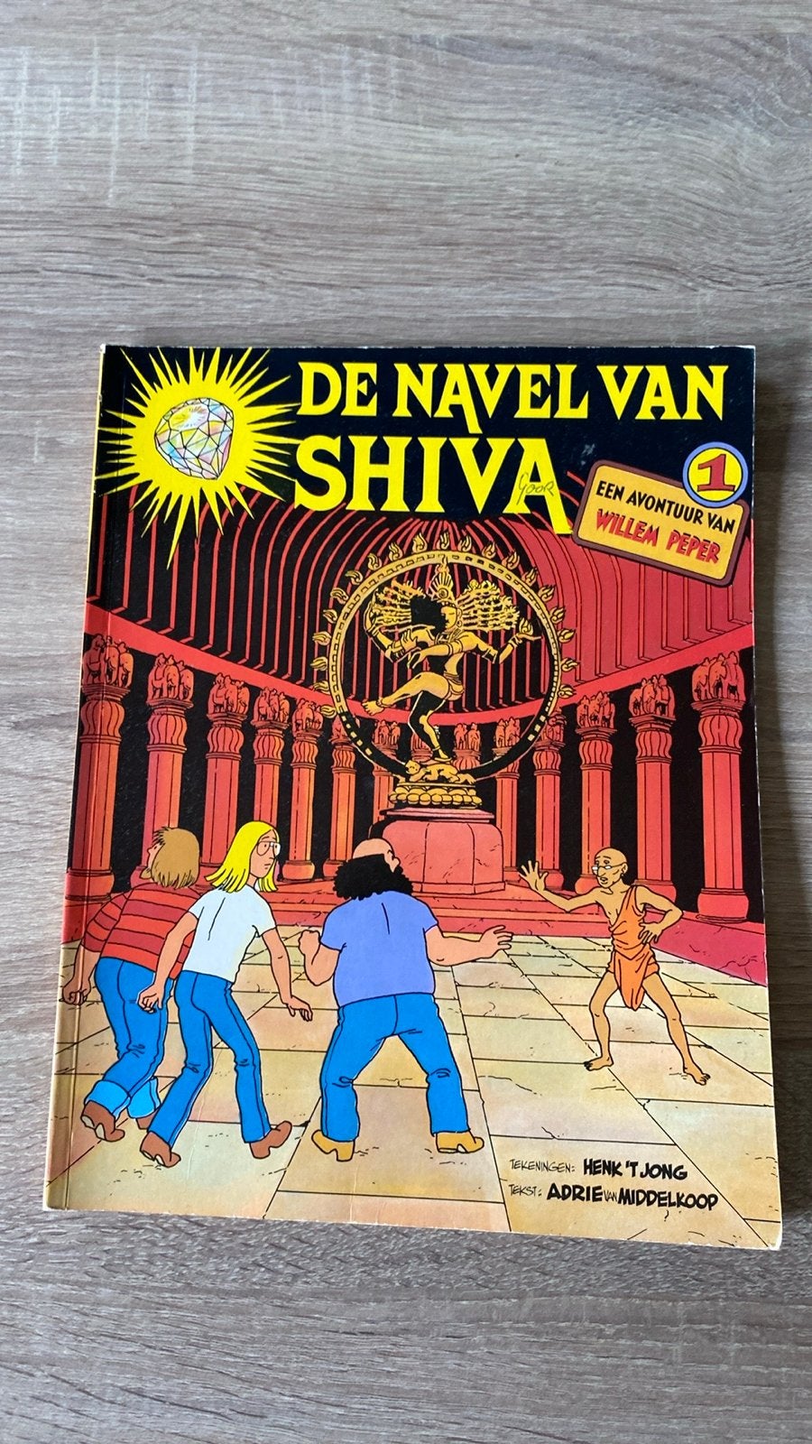 Willem Peper - De Navel van Shiva (1979), Eén stripboek, Ophalen of Verzenden, Zo goed als nieuw