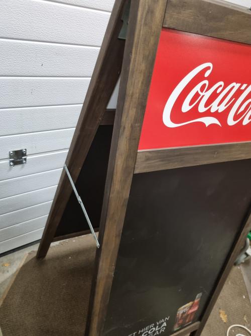 stoepbord krijtbord coca cola nieuw groot, Verzamelen, Ophalen of Verzenden, 'T Olde Gre-j, Info@toldegrej.nl, Endepoelstraat 20f Didam