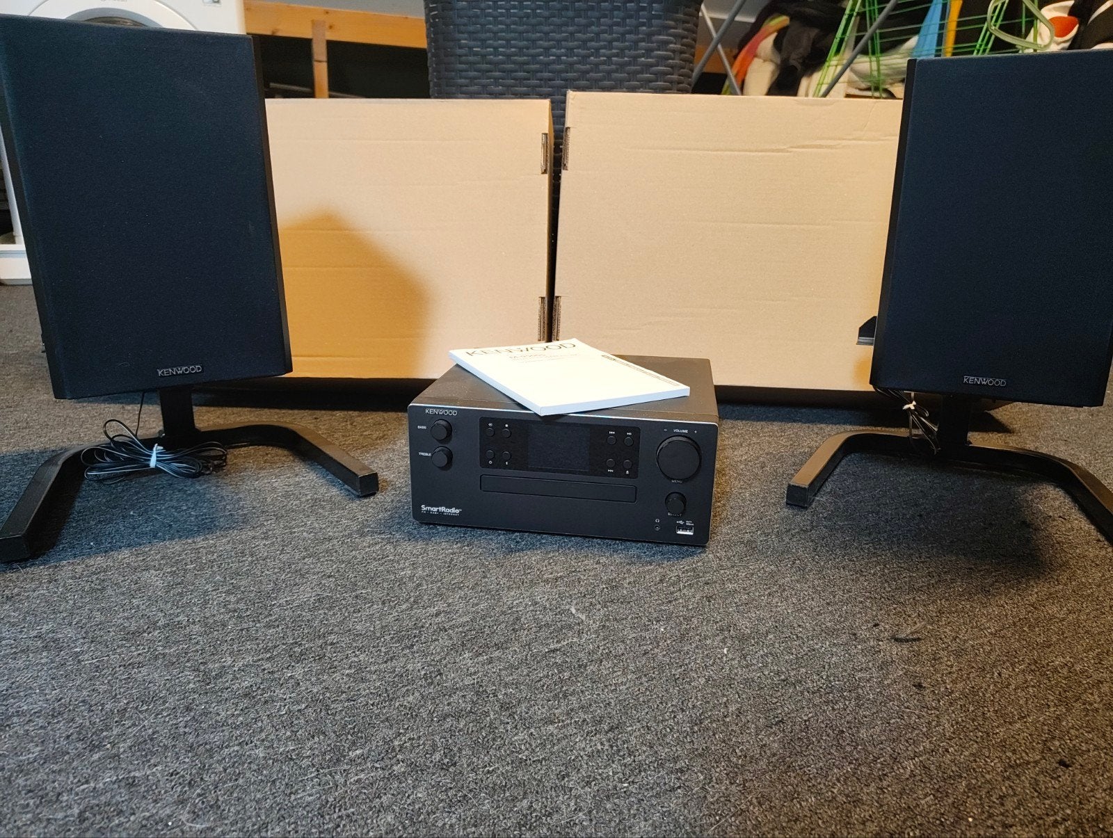Kenwood M-9000S SmartRadio Microset met Speakers, Audio, Tv en Foto, Stereo-sets, Ophalen