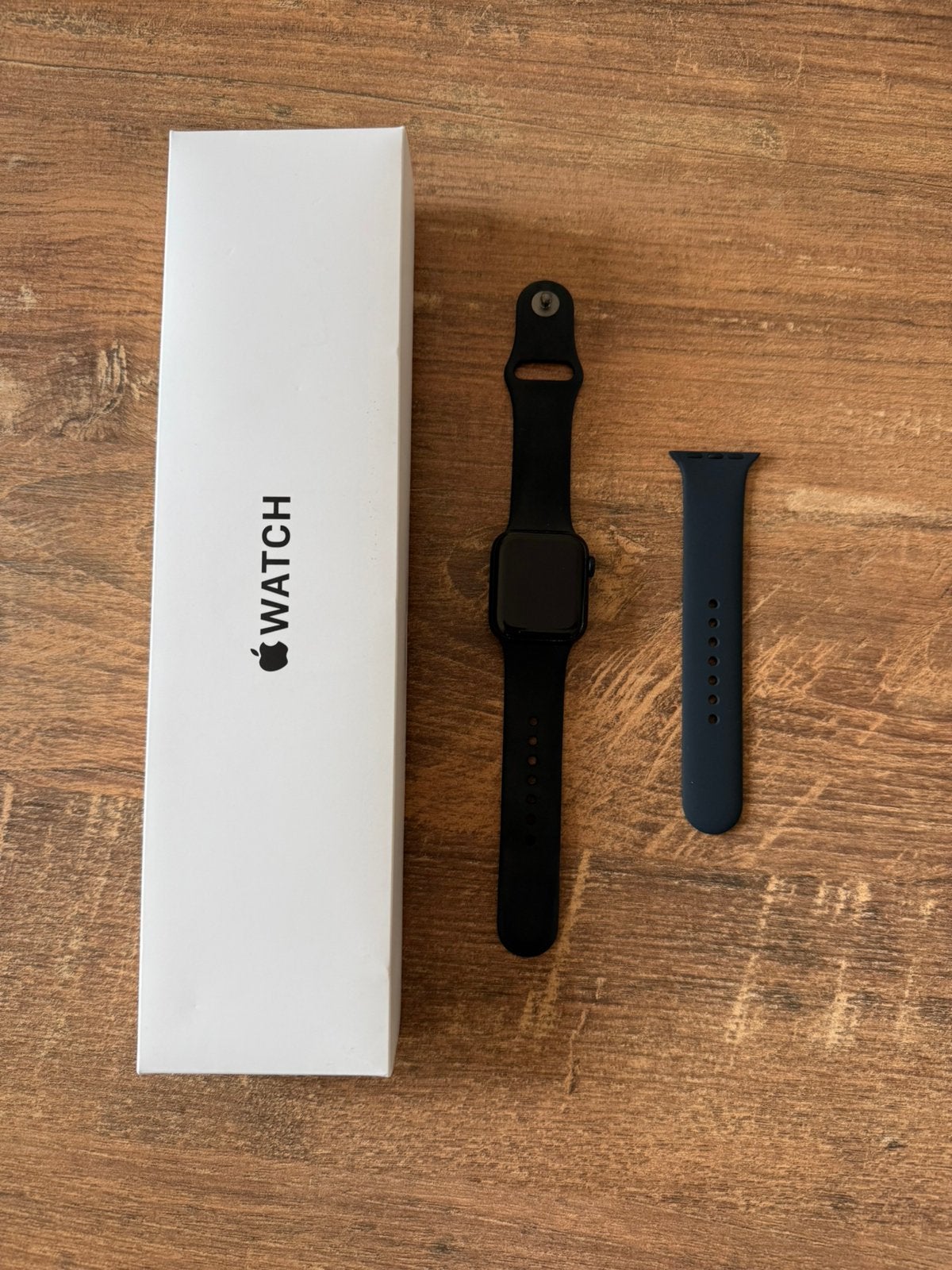 Apple Watch SE 2 40 mm, Gebruikt, Zwart, IOS, Ophalen of Verzenden