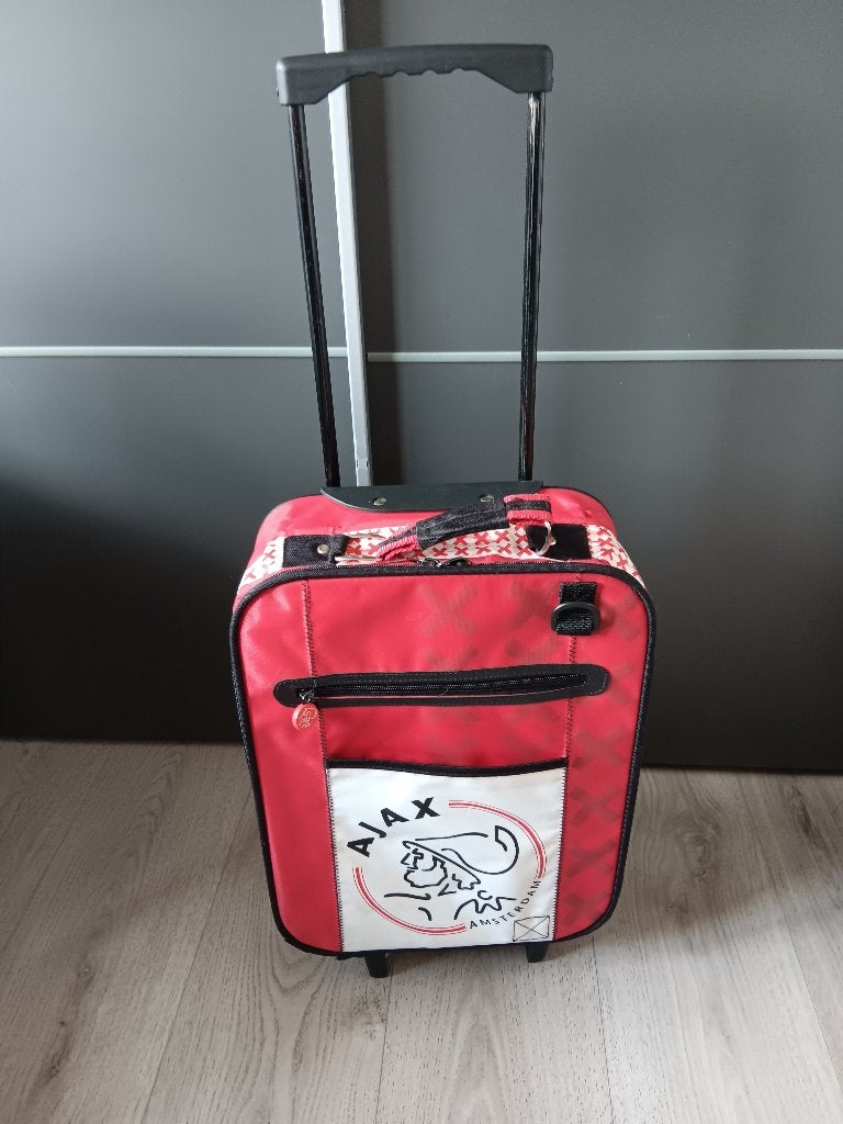 Ajax koffertje, Overige materialen, Wieltjes, Minder dan 50 cm, Ophalen of Verzenden
