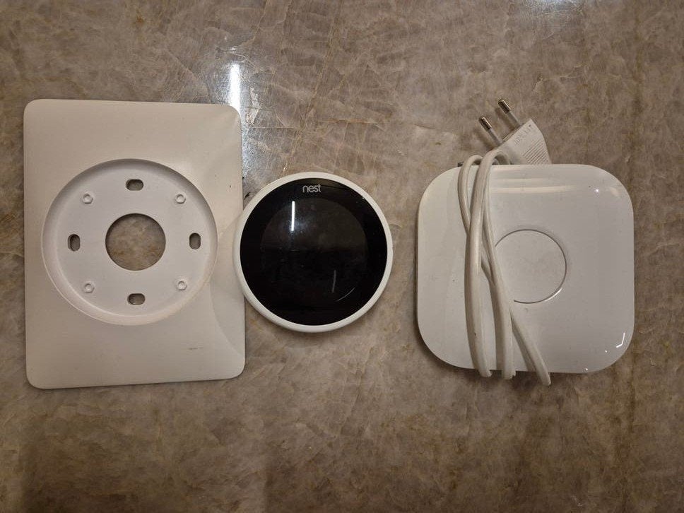 Nest Thermostaat met Heat Link, Doe-het-zelf en Verbouw, Ophalen of Verzenden, Slimme thermostaat, Gebruikt