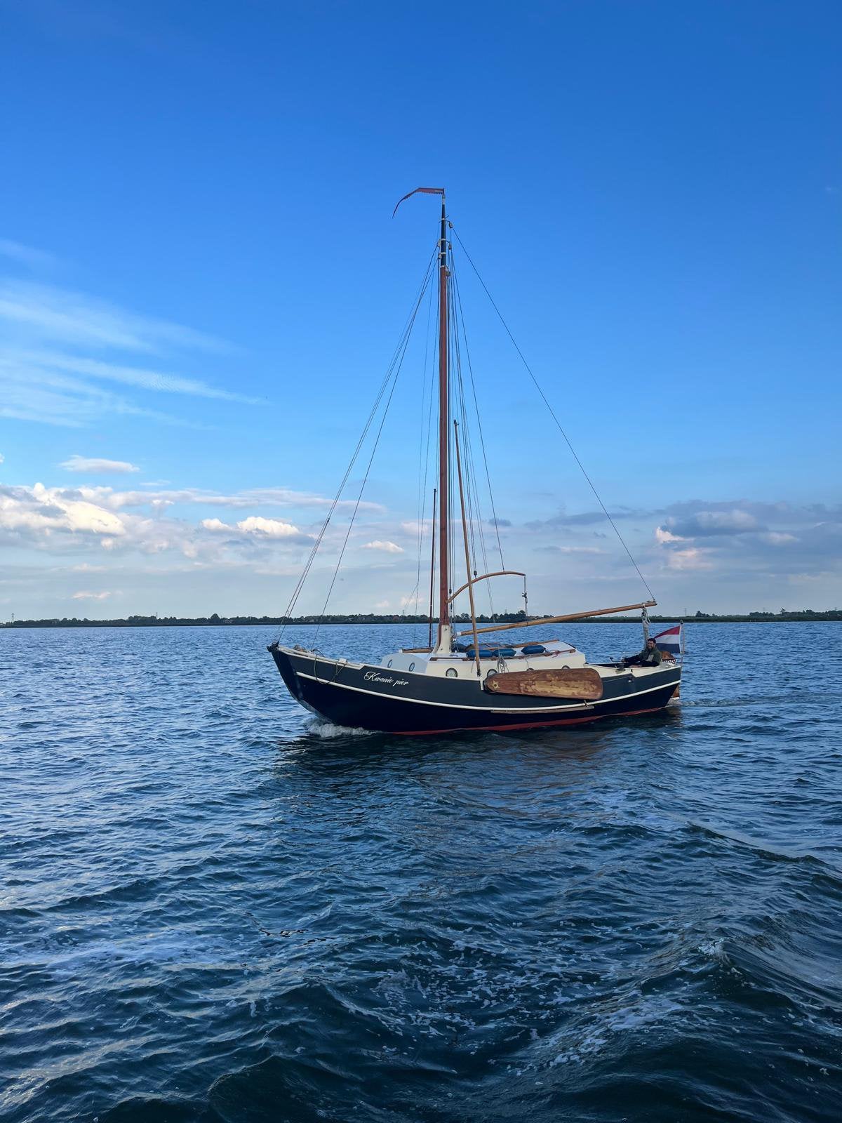 Zeeschouw Dijkstra 9.50m, Ophalen, 10 m, 70 cm, Gebruikt