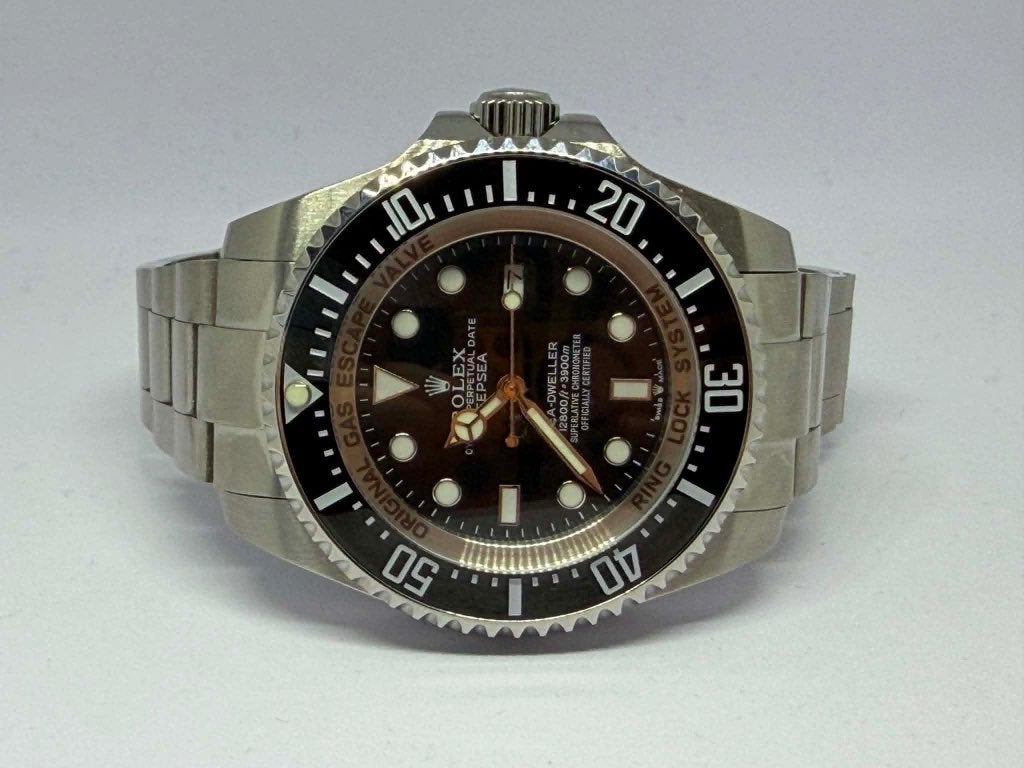 heren horloge R model Deep Sea-Dweller BP Swiss Made, Overige merken, Staal, Staal, Polshorloge