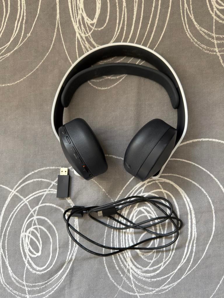 Sony PlayStation 5 (PS5) Pulse 3D Draadloze Headset, Gebruikt, Ophalen of Verzenden, Over oor (circumaural), Sony