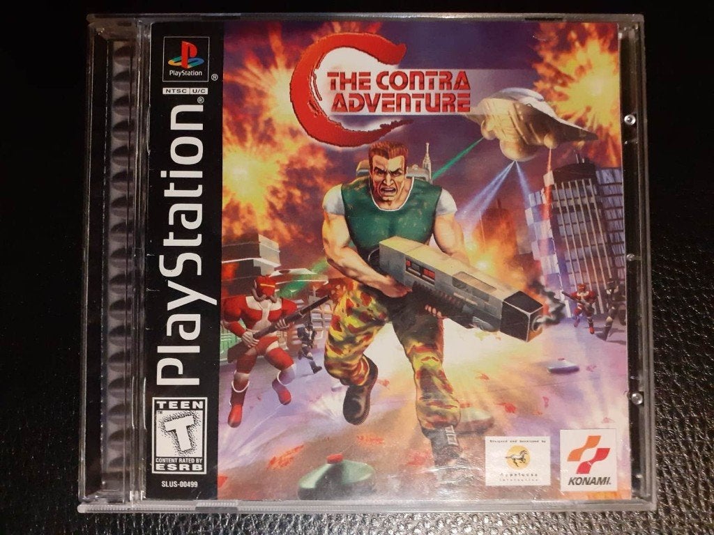 The Contra Adventure voor Ps1, Spelcomputers en Games, Games | Sony PlayStation 1, 1 speler, Zo goed als nieuw, Vanaf 16 jaar