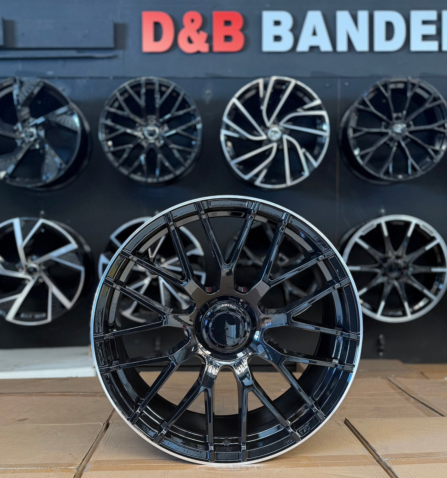 21 inch amg look velgen 5x112 Mercedes e s cls glc gle gls, 255 mm, Velg(en), Nieuw, Personenwagen