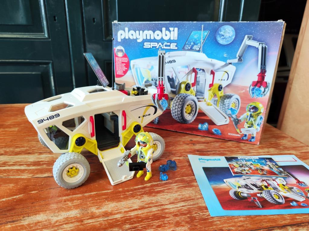Playmobil Space 9489 Mars Rover met Astronaut, Kinderen en Baby's, Speelgoed | Playmobil, Ophalen of Verzenden, Zo goed als nieuw