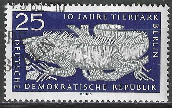 Duitsland DDR 1965 - Yvert 798 - Zoo van Berlijn (ST), Verzenden, DDR, Gestempeld