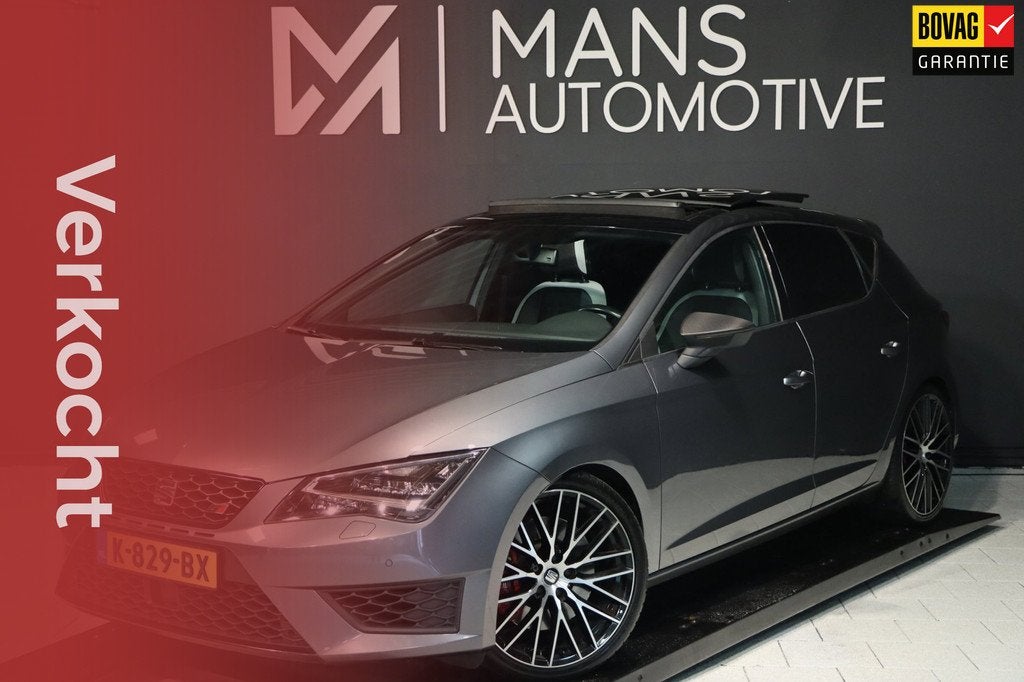 Seat Leon 2.0 TSI Cupra 280 / PANO / ACC / SEAT SOUND / CAME, 15 km/l, 4 cilinders, 1984 cc, Bedrijf
