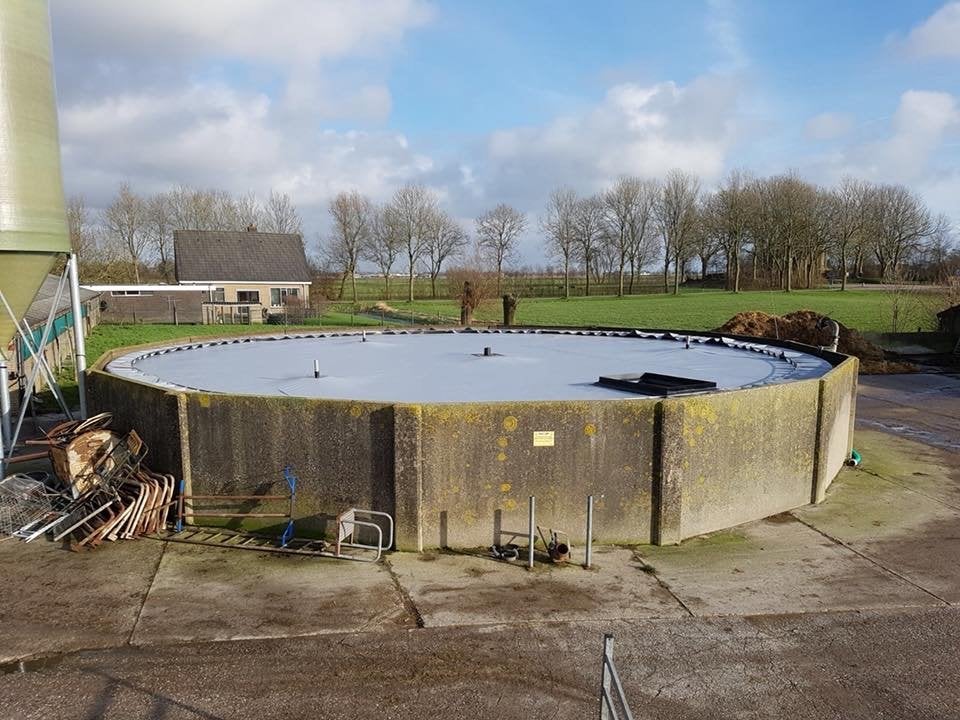 Drijfdek - afdekking voor mestsilo - Diameter 9,11m, Ophalen of Verzenden, Nieuw