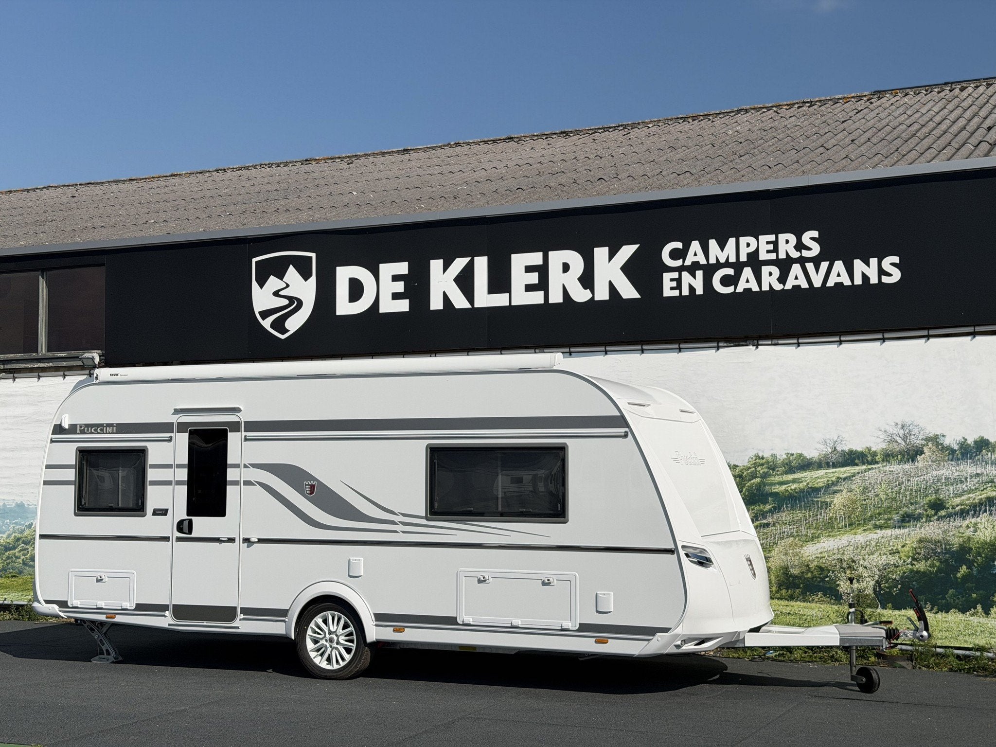 Tabbert PUCCINI 550 E 2,5 Finest Editi / 50% deals, Caravans en Kamperen, Caravans, Tabbert, 7 tot 8 meter, Bedrijf, Info@deklerkcaravans.nl