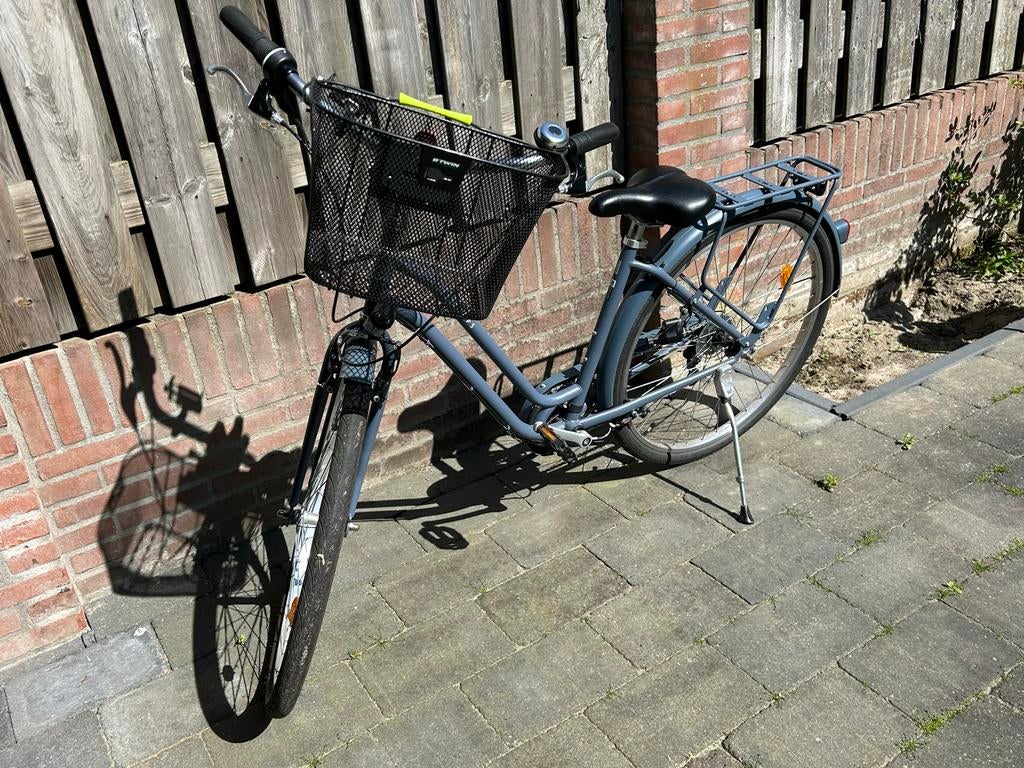 Elops Stadfiets - Licht gebruikt, inclusief mand, Velgrem, Versnellingen, Ophalen, Overige merken