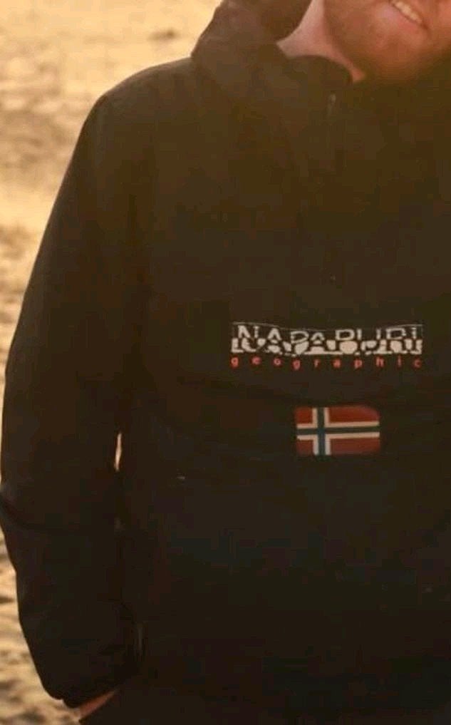 Napapijri Skidoo Jas Unisex Zwart Maat 14 / 164 170 🍃, Jongen of Meisje, Ophalen of Verzenden, Zo goed als nieuw, Napaijri