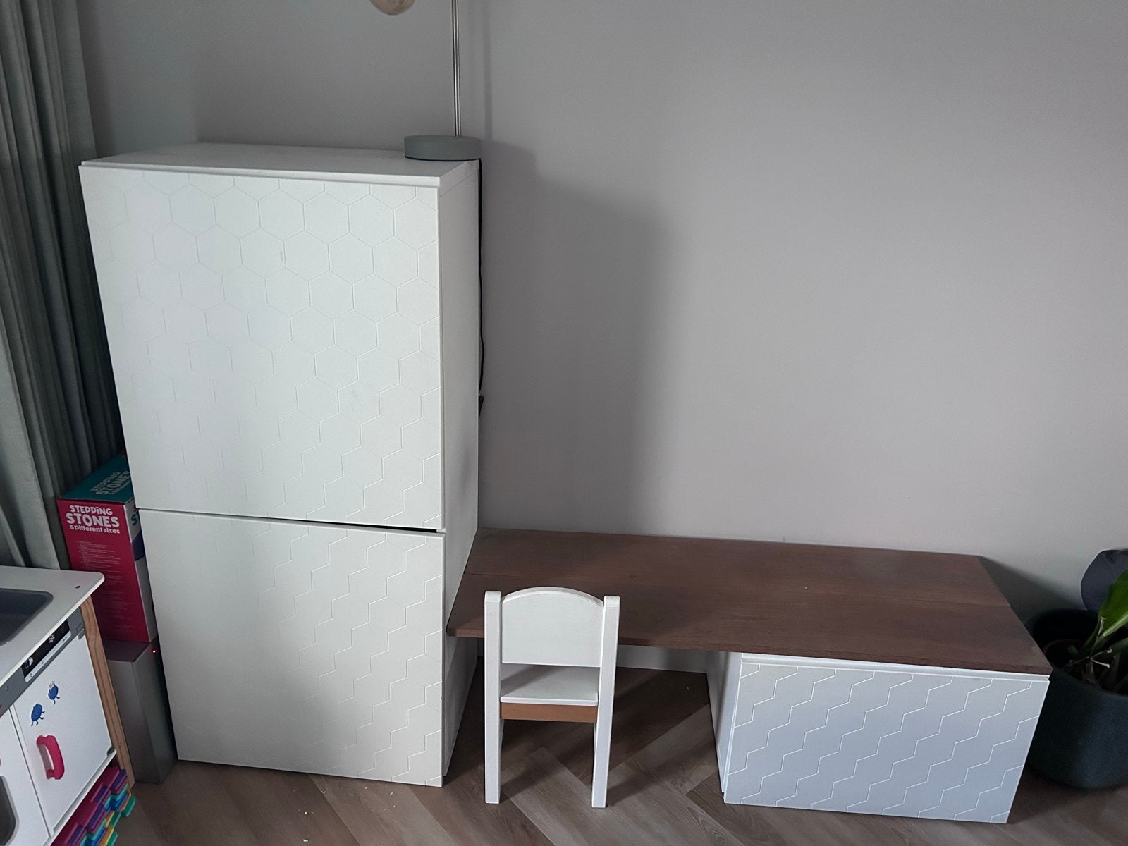 Witte kast met planken en deuren, Ophalen, 100 tot 150 cm, 100 tot 150 cm, Zo goed als nieuw