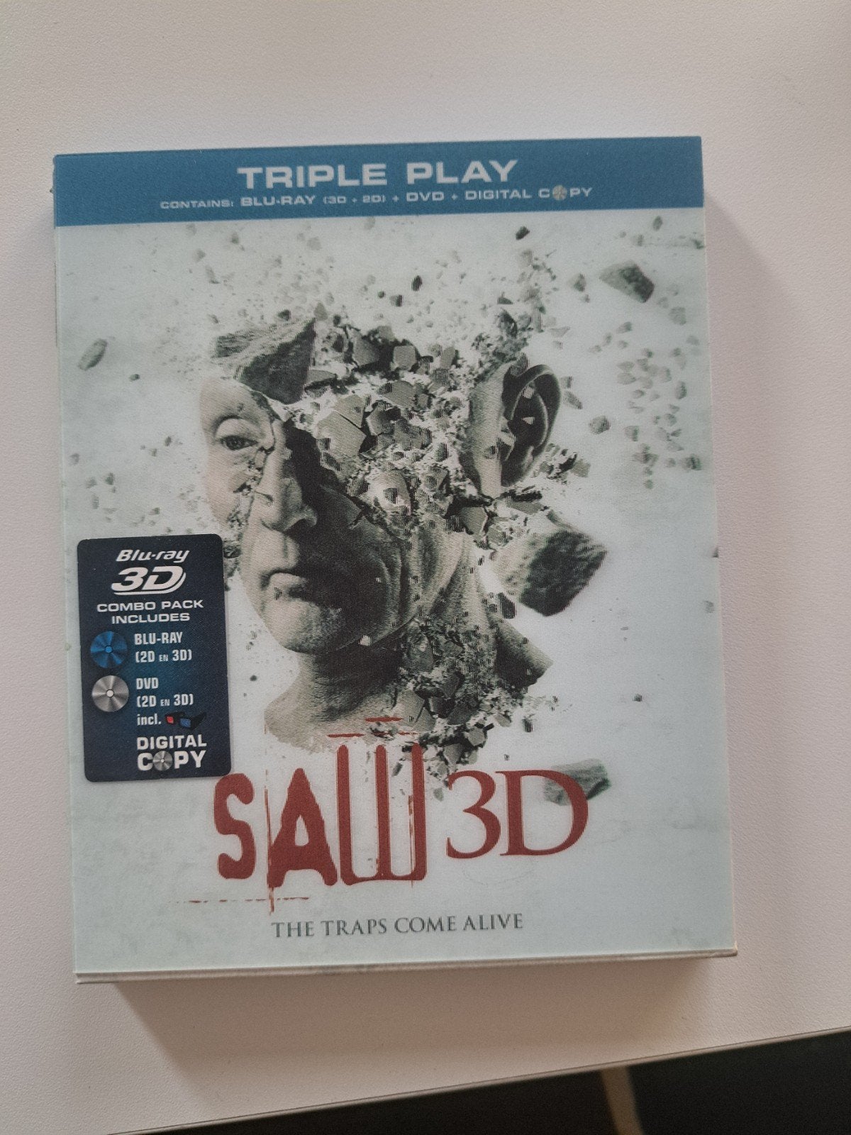 Saw 3D Blu-ray, Cd's en Dvd's, Vanaf 16 jaar, Nederlands, Film, 3D Blu-ray