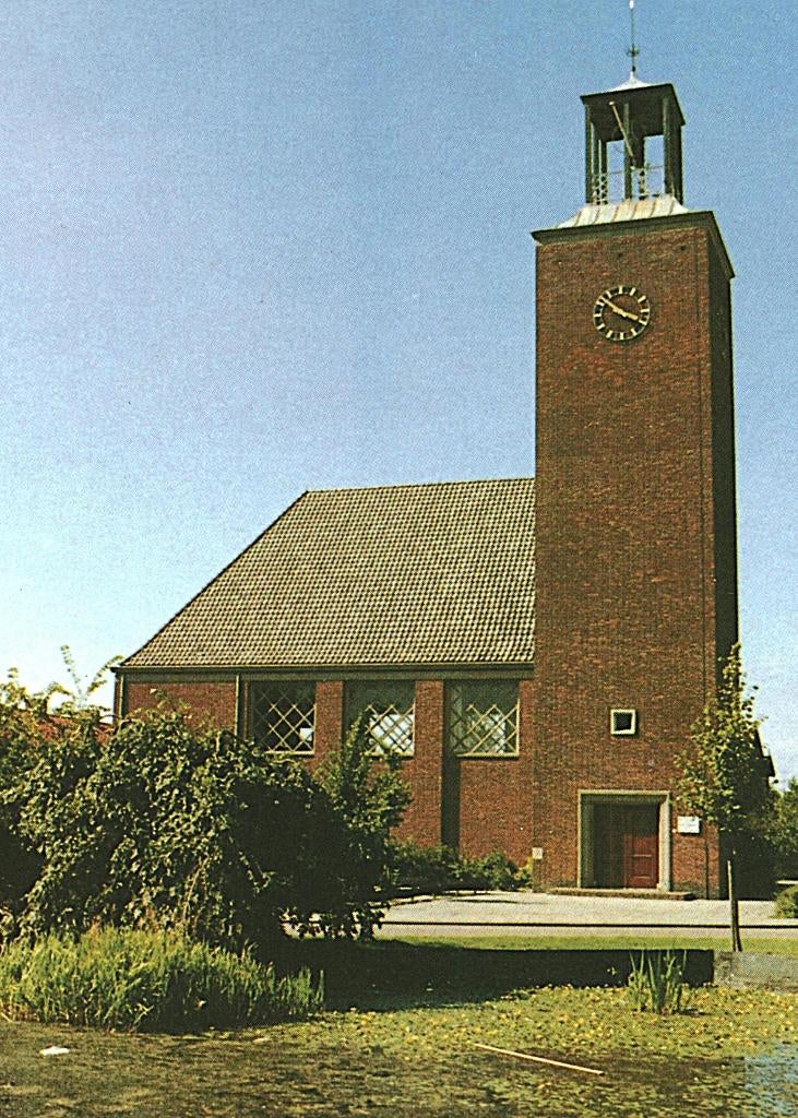 802185 Scharendijke Zeeland Ned herv Kerk Onbeschreven, Ophalen of Verzenden, 1960 tot 1980, Ongelopen, Noord-Brabant