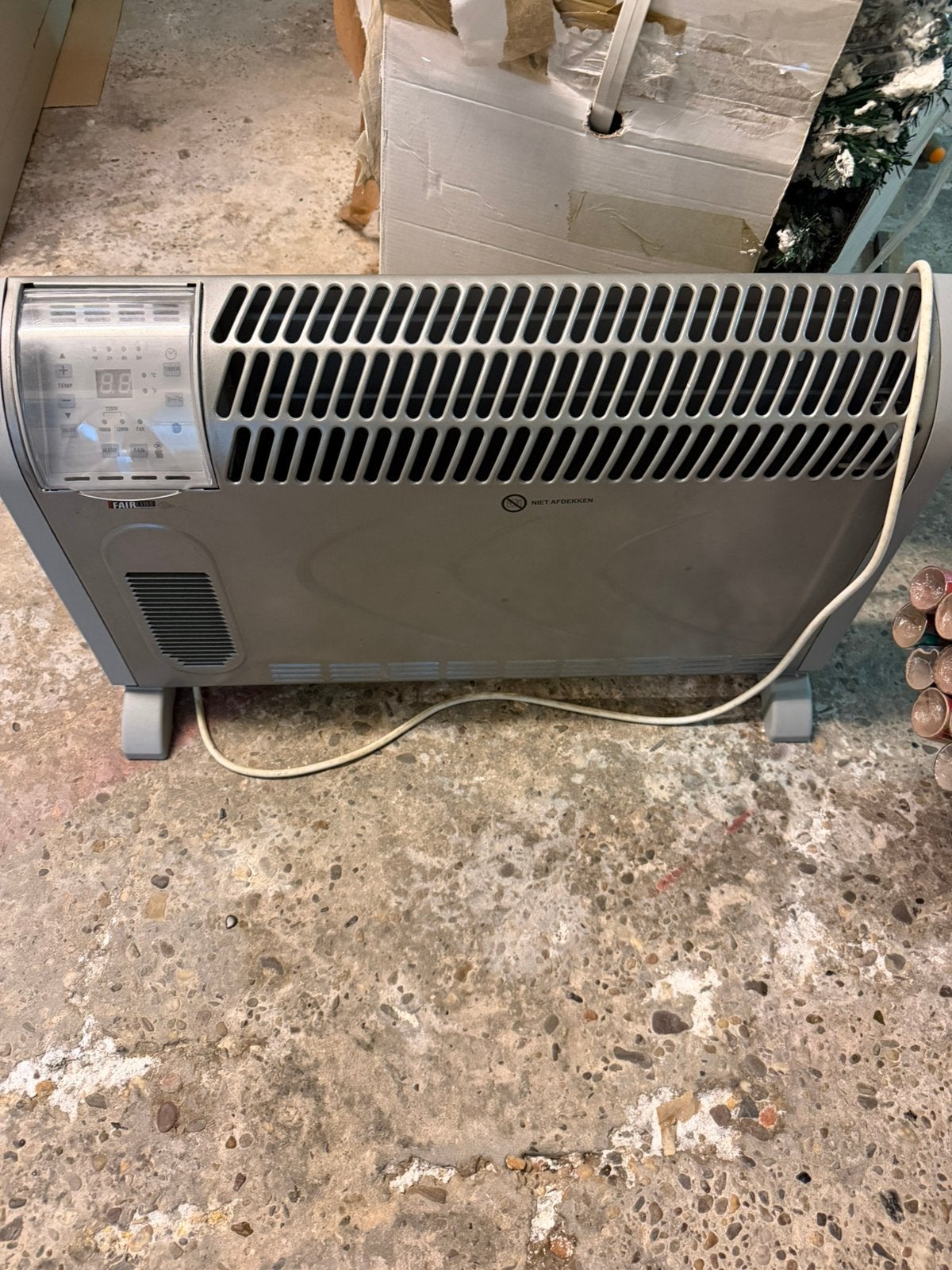 Kacheltje, Huis en Inrichting, Kachels, Ophalen, Zo goed als nieuw, Elektrisch, Overige soorten
