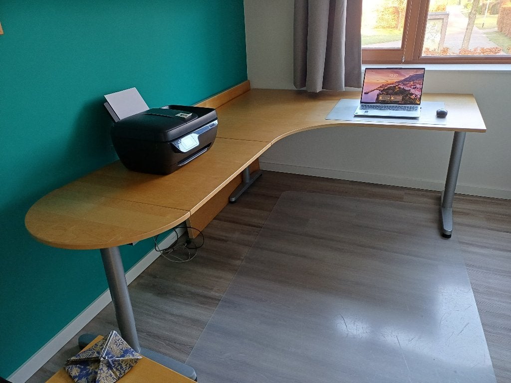 Bureau, Hout, Hoekbureau, Overige merken, Beige