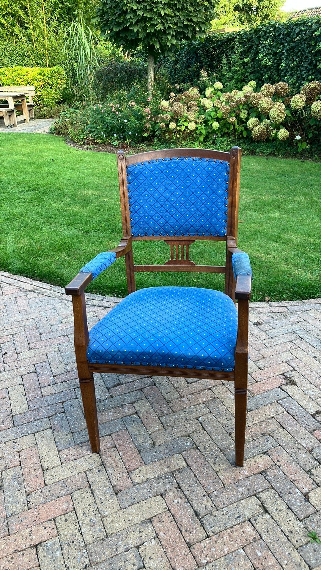 Antieke herenstoel, Ophalen