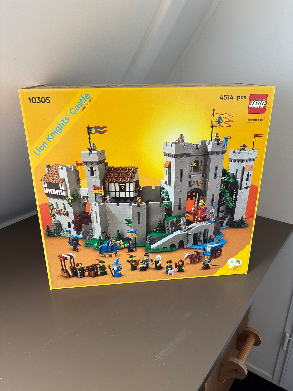 LEGO Icons 10305 Lion Knights' Castle, Lego, Ophalen of Verzenden, Zo goed als nieuw, Complete set
