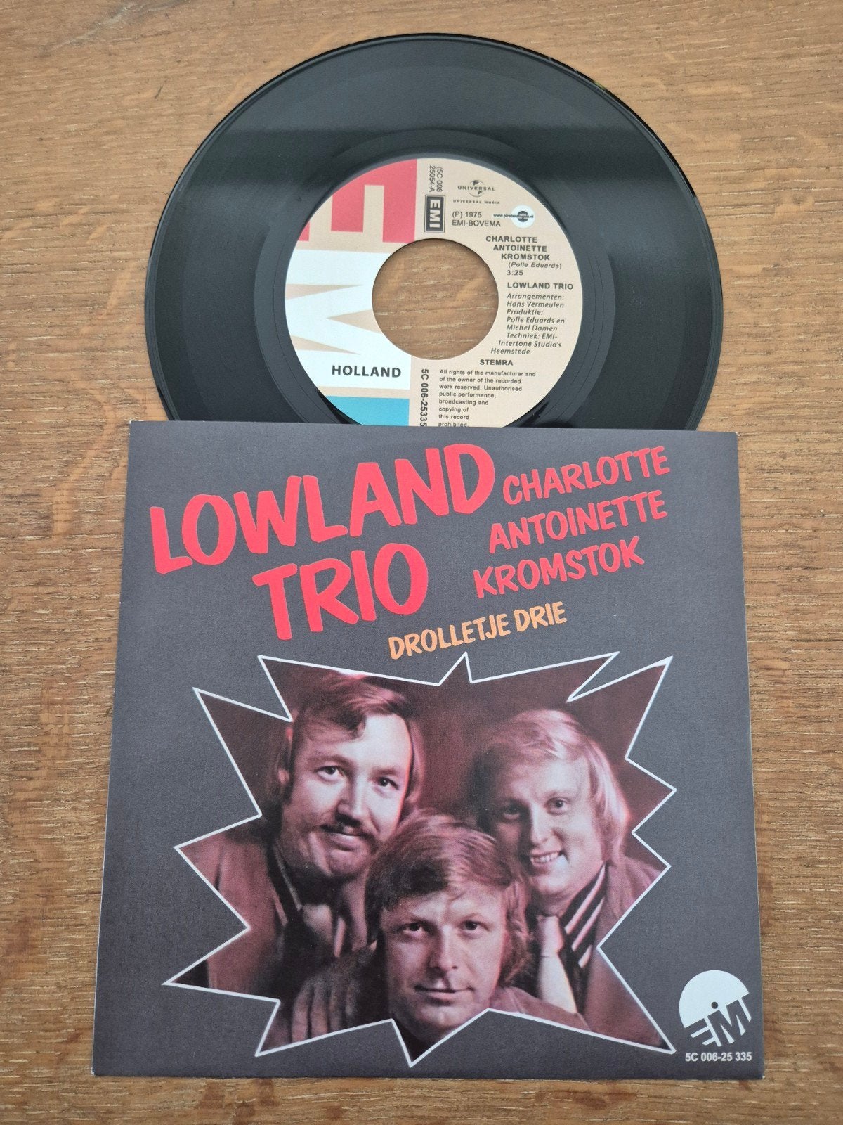 Lowland Trio, Gebruikt, 7 inch, 1970 - 1979, Streekmuziek