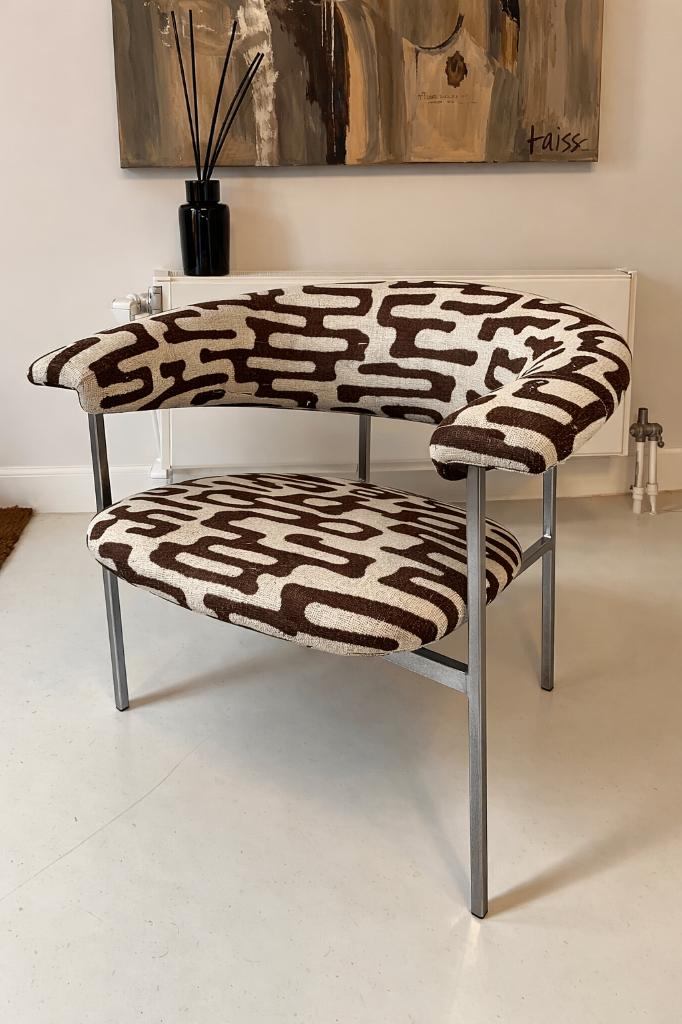 Rudolf Wolf fauteuil, Huis en Inrichting, Fauteuils, Ophalen, Gebruikt, Leer, 75 tot 100 cm