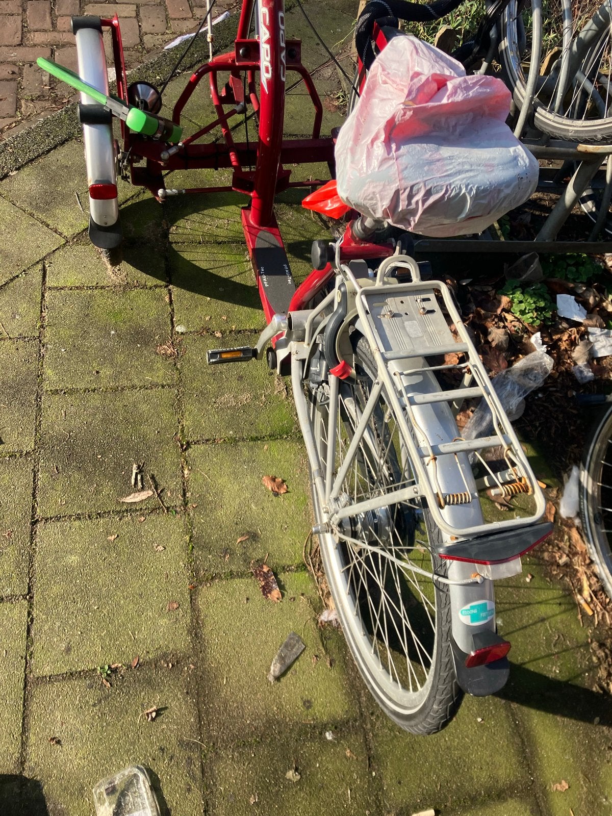Capo driewieler fiets - Ideaal voor stabiliteit, Ophalen of Verzenden, Gebruikt, Velgrem