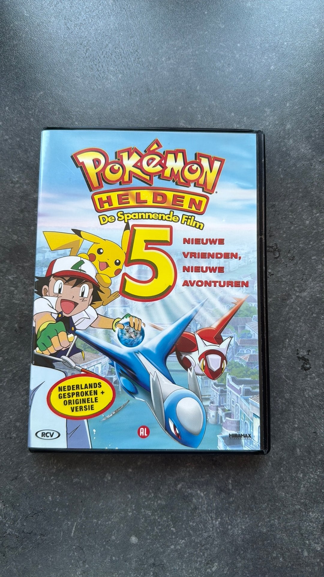 Pokemon helden film dvd, Cd's en Dvd's, Alle leeftijden, Ophalen of Verzenden, Gebruikt, Europees