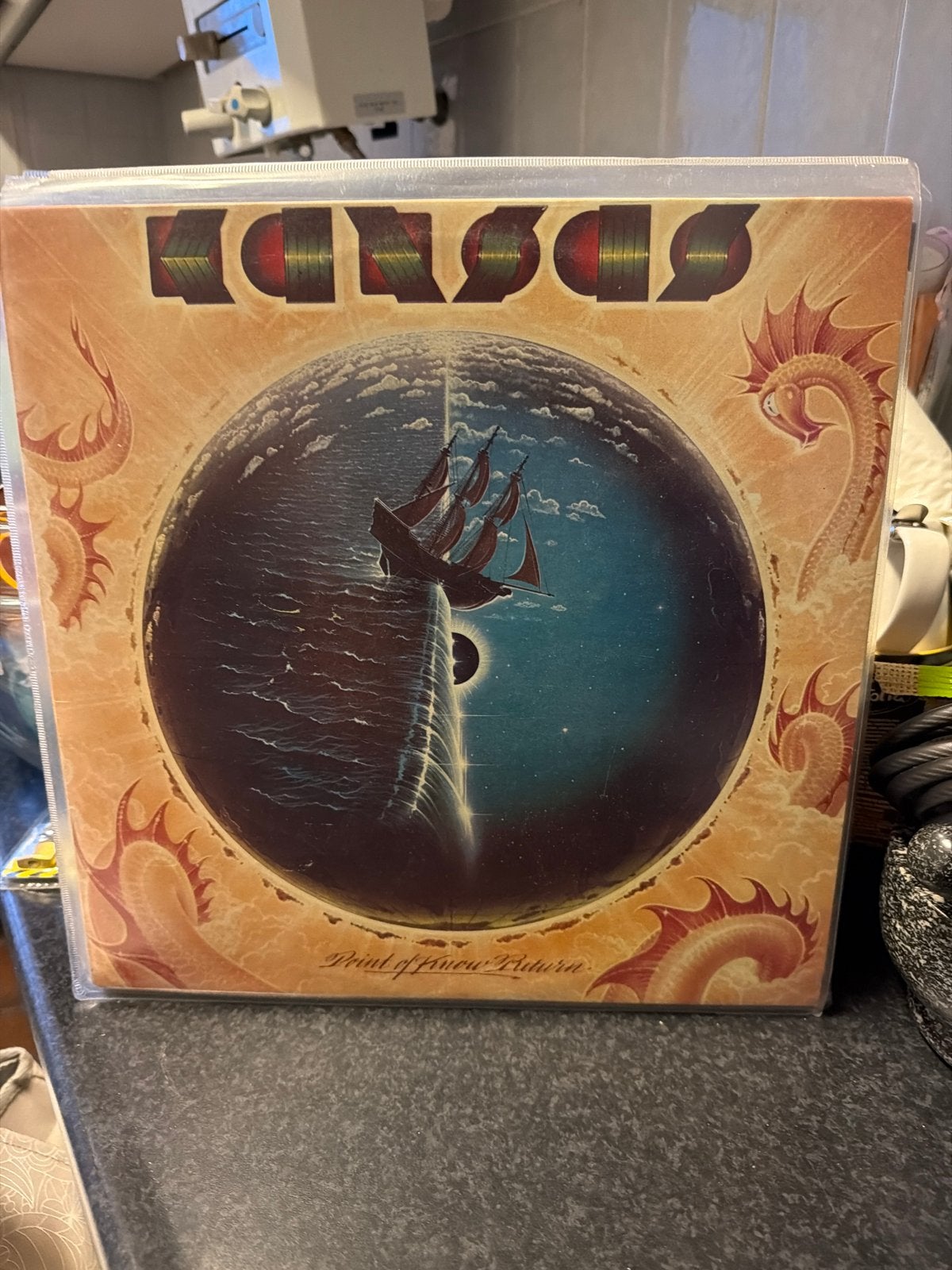 4.  Kansas - Point of Know Return LP (Progressive Rock), LP, Ophalen of Verzenden, 12 inch, Progressive Rock
