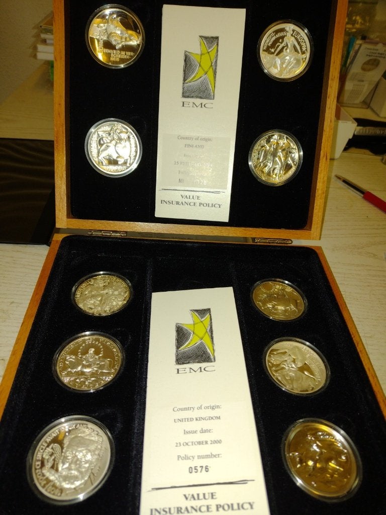 10 mooi zilver munten van 46,66 gr p/st, Ophalen of Verzenden, Vóór koninkrijk, Zilver