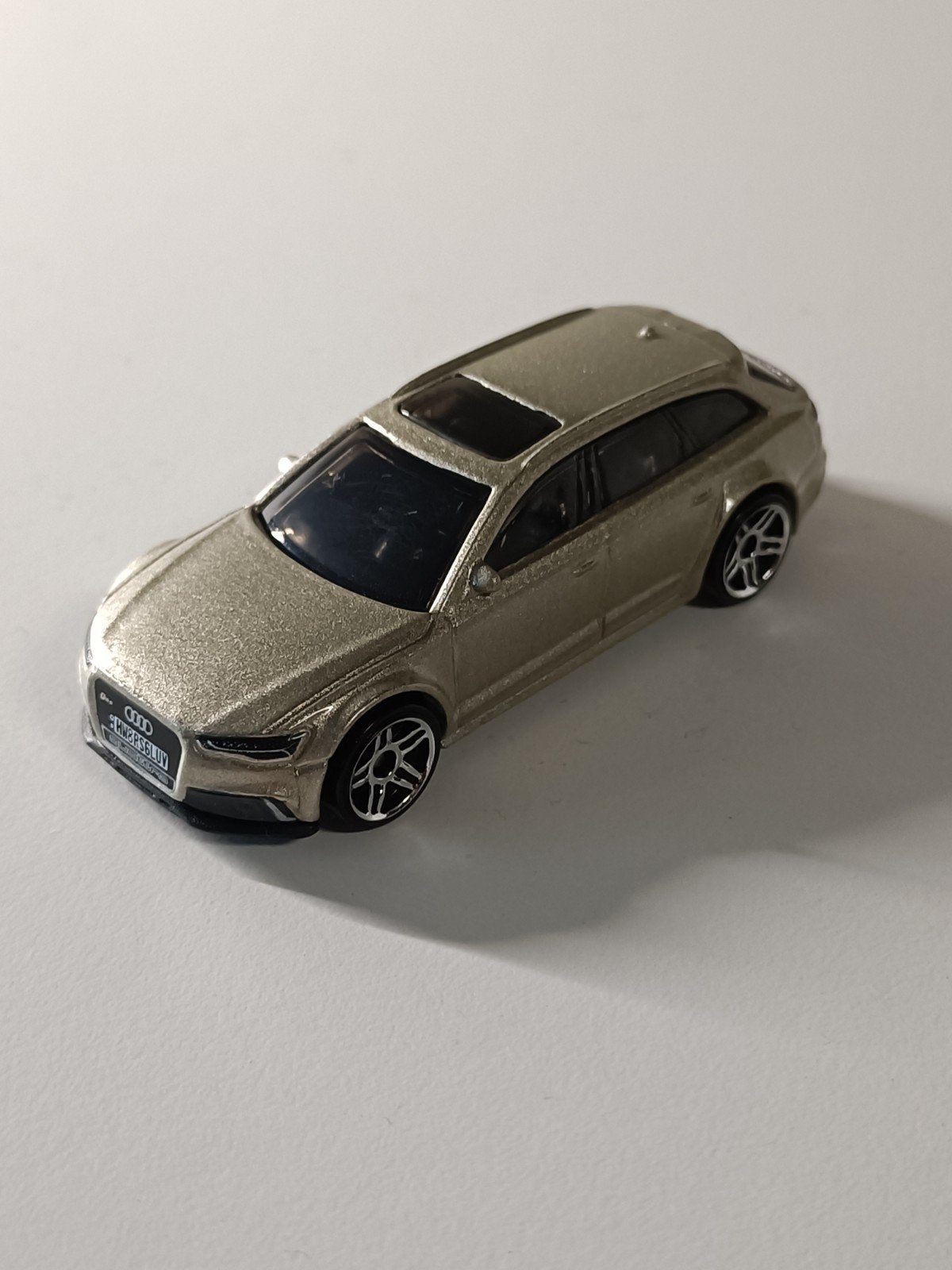 Hot Wheels Audi RS6 Avant - Goudkleurig, Ophalen of Verzenden, Zo goed als nieuw, Auto