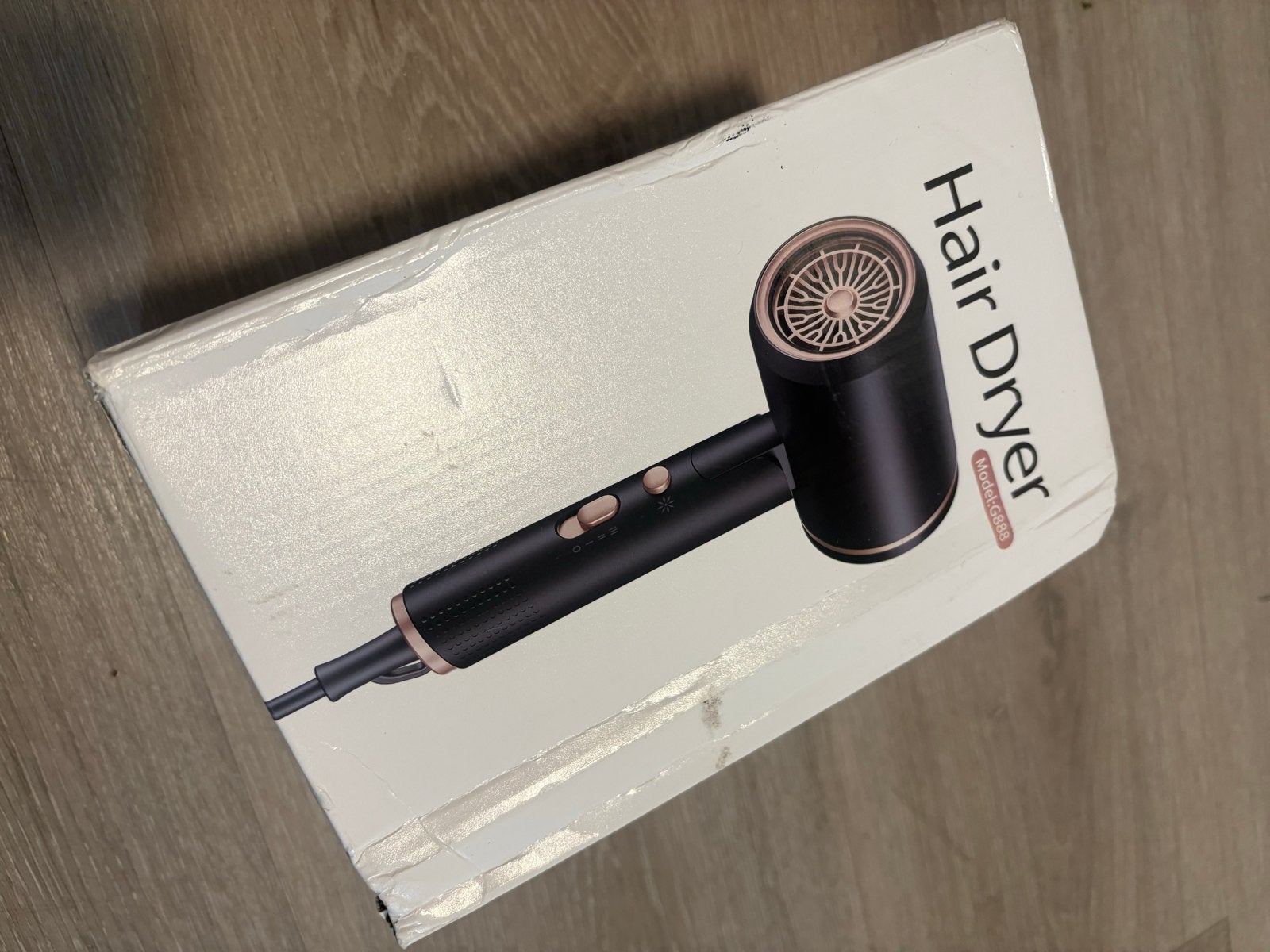 Nieuwe Haardroger G888 - Krachtige Föhn voor Snel Drogen, Ophalen of Verzenden, Nieuw, Haarverzorging