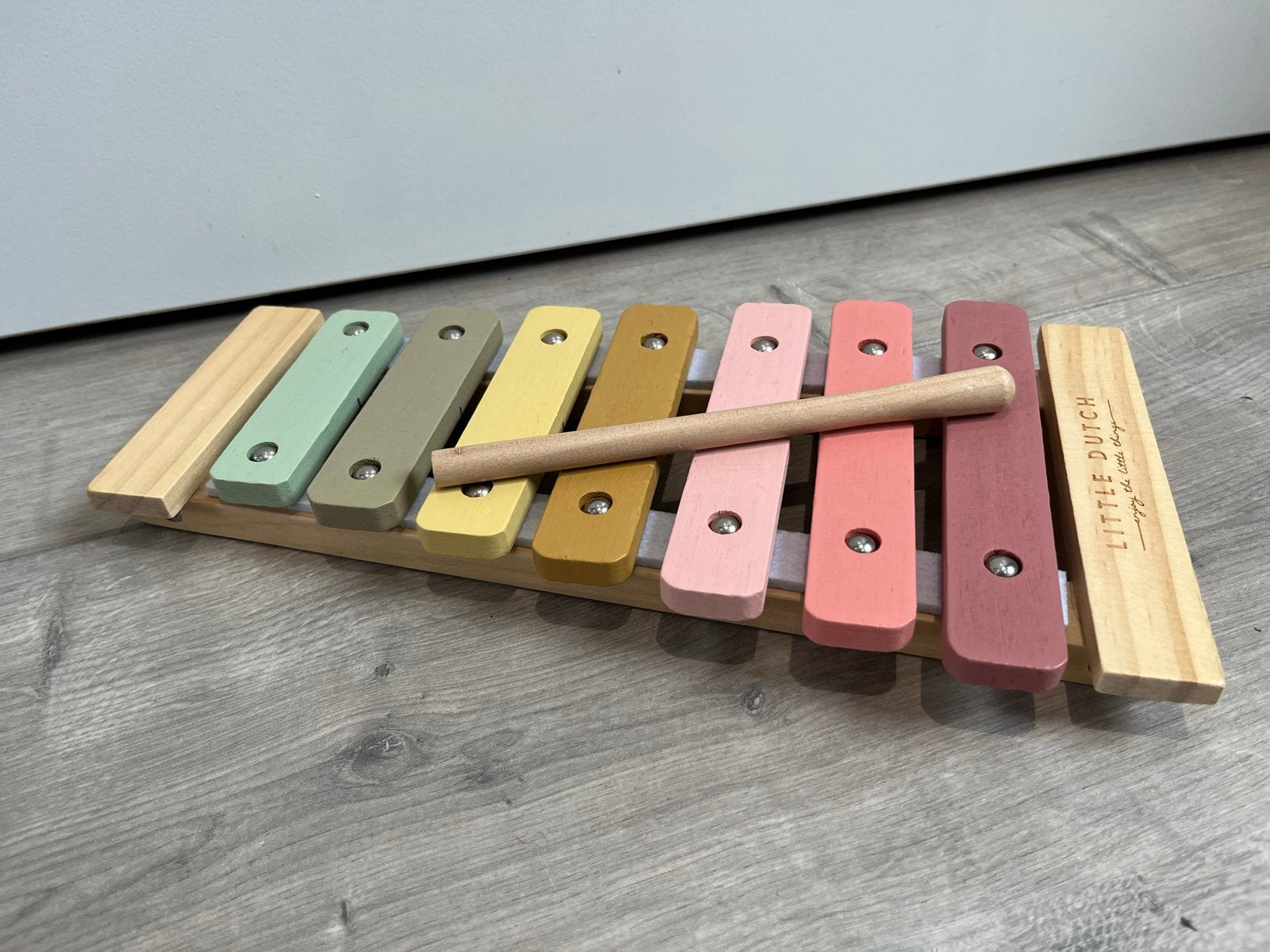 Little Dutch Xylofoon Roze - Muzikaal Speelgoed, Ophalen of Verzenden, Zo goed als nieuw, Overige typen, Met geluid
