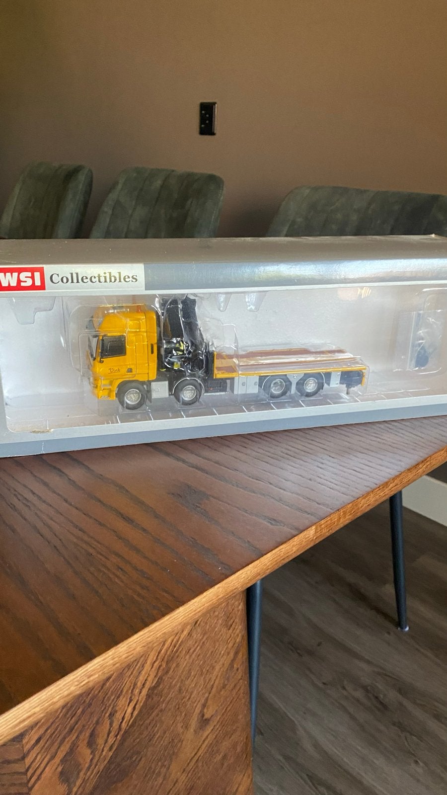 WSI Collectibles Vink DAF CF 85 SC 8x4 Flatbed Truck, Ophalen, Zo goed als nieuw, Bus of Vrachtwagen, Wsi