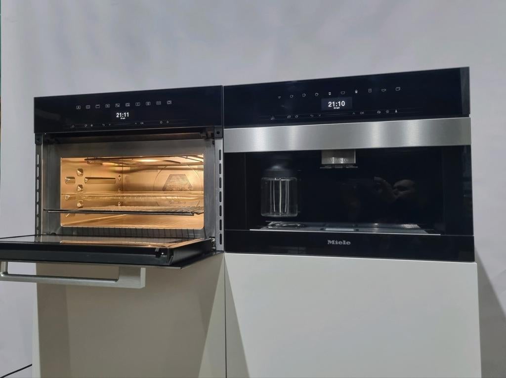 Miele  combioven  H7440BM En koffiemachine cva7440, Geen, Koffiemachine, Zo goed als nieuw, 2 tot 4 kopjes