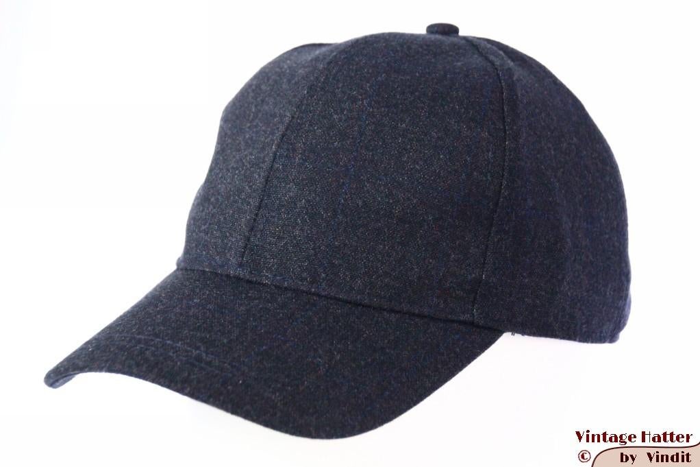 Geruite pet Hawkins donker blauw met klittenband 53-61 nieuw, Nieuw, Pet, Hawkins, One size fits all